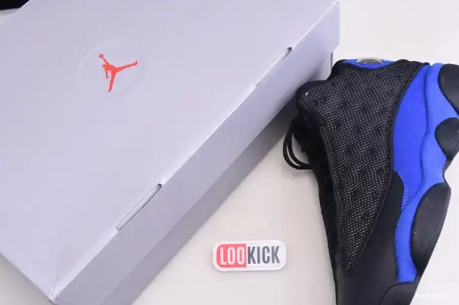 HYPE Jordan Black Retro Royal 414571-040 Hyper 13 0505